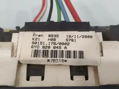 Автозапчастина б/у клімат-контроль для skoda fabia (6y2/6y3) attractive посилання на oem iam 6y0820045a  