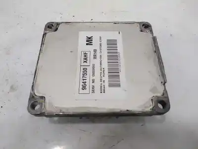 Peça sobressalente para automóvel em segunda mão centralina de motor uce por chevrolet kalos 1.4 se referências oem iam 96417550