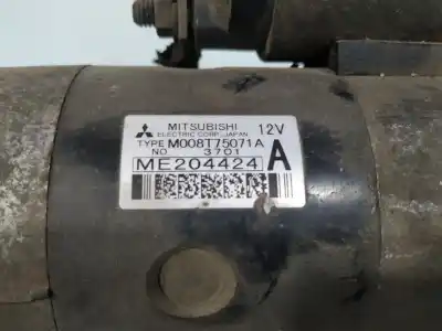 Peça sobressalente para automóvel em segunda mão motor de arranque por mitsubishi montero (v60/v70) 3.2 di-d avance referências oem iam me204424a  