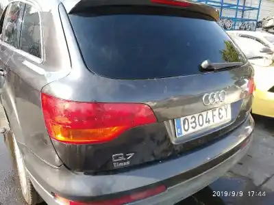 Автозапчасти б/у задняя дверь за audi q7 (4l) 3.0 v6 24v tdi ссылки oem iam 4l0827023