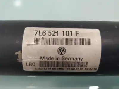 Автозапчасти б/у центральная трансмиссия за audi q7 (4l) 3.0 v6 24v tdi ссылки oem iam 7l6521101f  
