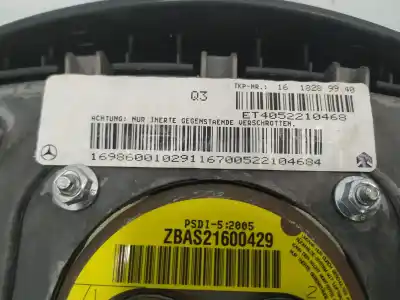 Second-hand car spare part front left air bag for clase c clase a a 180 cdi 169.007.169.307 oem iam references 1618289940  