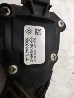 Pezzo di ricambio per auto di seconda mano pedale dell acceleratore per renault clio iv authentique riferimenti oem iam 180029347r