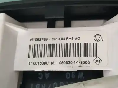 Second-hand car spare part climate control for dacia sandero ambiance oem iam references n106278b