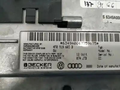 Автозапчасти б/у многофункциональный дисплей за audi q7 (4l) 3.0 v6 24v tdi ссылки oem iam 4f0919603b