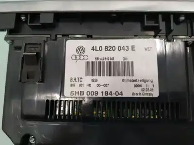 Автозапчасти б/у климат-контроль за audi q7 (4l) 3.0 v6 24v tdi ссылки oem iam 4l0820043e  