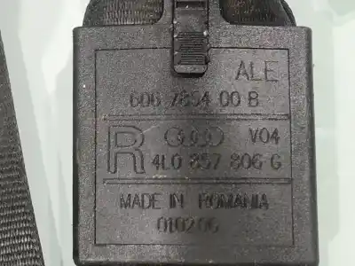 Автозапчасти б/у задний правый ремень безопасности за audi q7 (4l) 3.0 v6 24v tdi ссылки oem iam 4l0857806g
