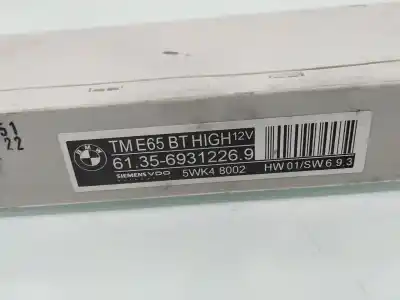 Second-hand car spare part electronic module for bmw serie 7 (e65/e66) 735i oem iam references 613569312269  