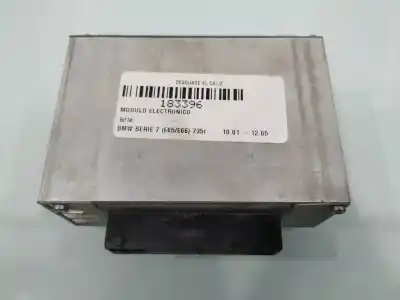 Second-hand car spare part electronic module for bmw serie 7 (e65/e66) 735i oem iam references 651206920461  