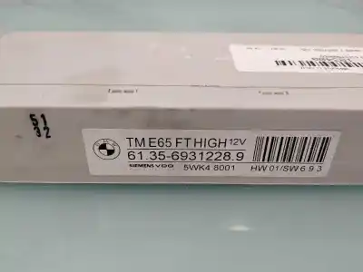 Second-hand car spare part electronic module for bmw serie 7 (e65/e66) 735i oem iam references 613569312289