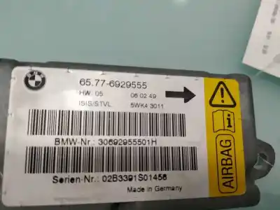 Second-hand car spare part airbag control unit for bmw serie 7 (e65/e66) 735i oem iam references 65776929555  