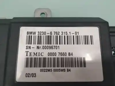 Second-hand car spare part electronic module for bmw serie 7 (e65/e66) 735i oem iam references 32306762315101  