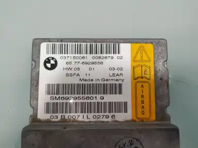 Second-hand car spare part airbag control unit for bmw serie 7 (e65/e66) 735i oem iam references 65776929556