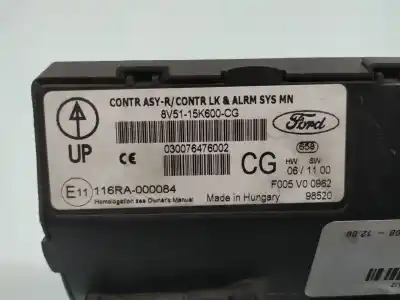 Second-hand car spare part electronic module for ford fiesta (cbk) ambiente oem iam references 8v5115k600cg  