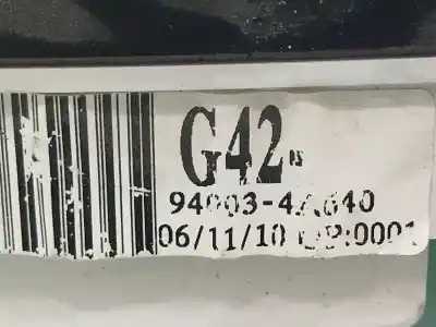Peça sobressalente para automóvel em segunda mão quadrante por hyundai h1 kasten (flügeltüren h.) referências oem iam 940034a640