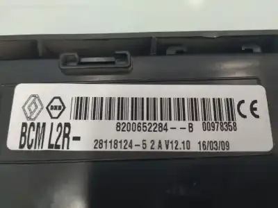 Peça sobressalente para automóvel em segunda mão módulo eletrônico por renault clio iii exception referências oem iam 8200652284b