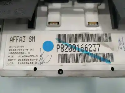 Автозапчастина б/у панель інструментів для renault vel satis (bj0) expression посилання на oem iam 7701057114  