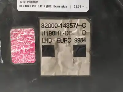 Автозапчастина б/у ліва фара для renault vel satis (bj0) expression посилання на oem iam 8200014357c  