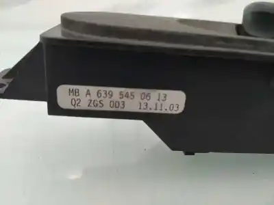 Автозапчасти б/у выключатель переднего правого окна за clase c vito w639 basic. combi 115 cdi compacto 639.601 ссылки oem iam a6395450613  