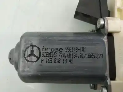 Second-hand car spare part rear left window motor for clase c clase a a 180 cdi 169.007.169.307 oem iam references a1698201942  