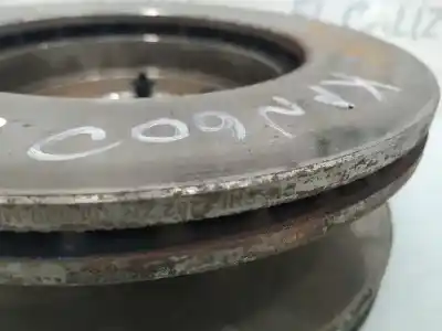 Peça sobressalente para automóvel em segunda mão disco de travão dianteiro por renault kangoo (f/kc0) 1.5 dci diesel referências oem iam   