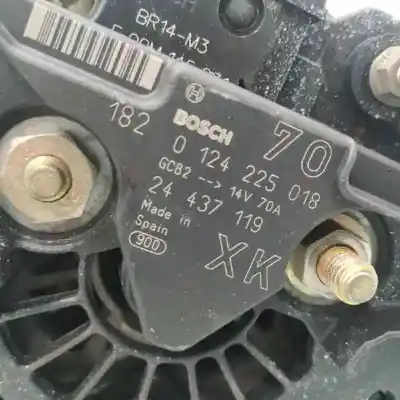 Second-hand car spare part alternator for opel corsa c club oem iam references 0124225018