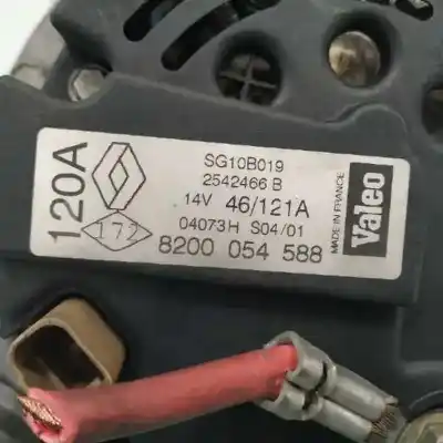 Автозапчастина б/у генератор для renault scenic (ja..) 1.9 dci authentique посилання на oem iam 8200054588  