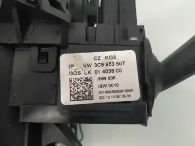 Second-hand car spare part indicator switch for volkswagen passat variant (3c5) advance 200 cv / 147 kw oem iam references 3c9953507
