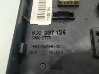 Автозапчастина б/у реле/запоперівник для volkswagen passat variant (3c5) advance 200 cv / 147 kw посилання на oem iam 3c0937125  