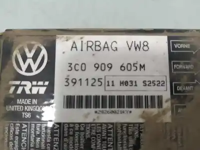 Автозапчасти б/у блок управления подушками безопасности за volkswagen passat variant (3c5) advance 200 cv / 147 kw ссылки oem iam 3c0909605m  