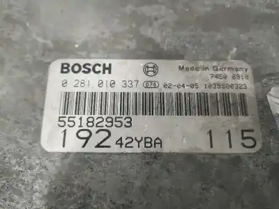 Peça sobressalente para automóvel em segunda mão centralina de motor uce por fiat stilo (192) 1.9 jtd / 1.9 jtd 115 active referências oem iam 0281010337  