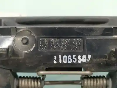 Автозапчастина б/у завнішня ручка задня права для audi a6 c6 avant (4f5) 2.0 tdi посилання на oem iam 4f0837208  