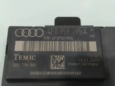 Автозапчастина б/у електронний модуль для audi a6 c6 avant (4f5) 2.0 tdi посилання на oem iam 4f0959795a  