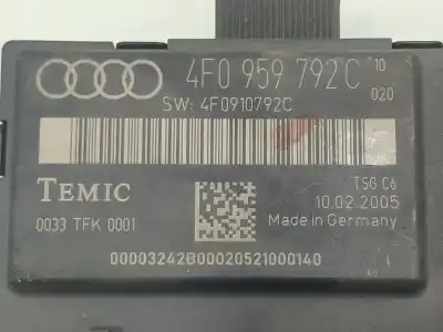 Автозапчастина б/у електронний модуль для audi a6 c6 avant (4f5) 2.0 tdi посилання на oem iam 4f0959792c  