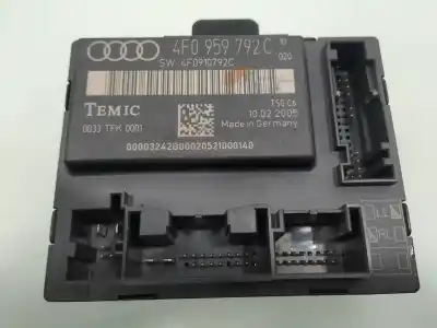 Автозапчастина б/у електронний модуль для audi a6 c6 avant (4f5) 2.0 tdi посилання на oem iam 4f0959792c  