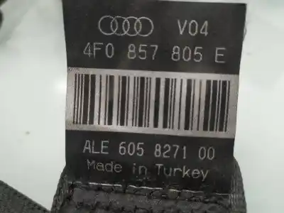 Автозапчастина б/у задній лівий ремін безпеки для audi a6 c6 avant (4f5) 2.0 tdi посилання на oem iam 4f0857805e  