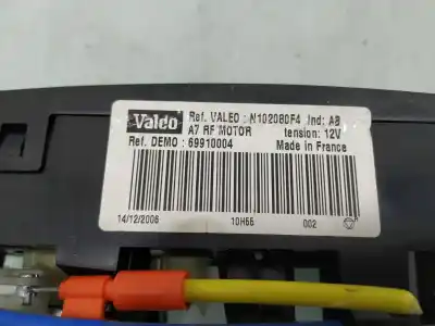 Peça sobressalente para automóvel em segunda mão comando de sofagem (chauffage / ar condicionado) por peugeot 207/207+ (wa_, wc_) 1.4 hdi referências oem iam 69910004