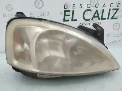 Second-hand car spare part right headlight for opel corsa c (x01) 1.0 (f08, f68) oem iam references 