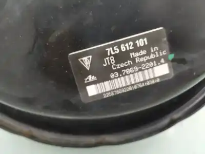 Автозапчастина б/у гальмівний серво для porsche cayenne (9pa) s 4.5 посилання на oem iam 7l5612101  