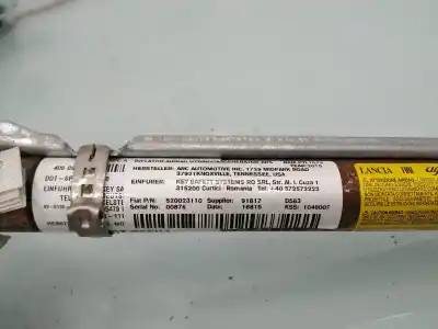 Second-hand car spare part front right curtain airbag for fiat 500l (351_, 352_) 1.6 d multijet (199lyd1b) oem iam references 520023110