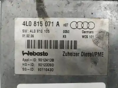 Автозапчастина б/у клапан обміння теплообміння для audi q7 (4l) 3.0 v6 24v tdi посилання на oem iam 4l0815071a  