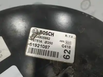 Second-hand car spare part brake servo for fiat 500l (351_, 352_) 1.6 d multijet (199lyd1b) oem iam references 51921087