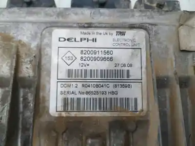 Tweedehands auto-onderdeel ecu motorcontroller voor renault kangoo authentique oem iam-referenties 8200911560  