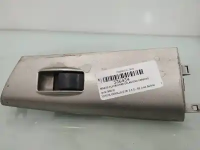 Second-hand car spare part right front power window switch for toyota corolla (e12) 2.0 d-4d luna berlina oem iam references 54035102  