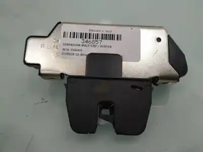 Second-hand car spare part trunk lock for citroen c3 attraction oem iam references 9684648690  
