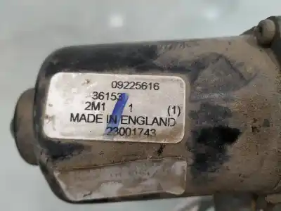 Second-hand car spare part front windshield wiper motor for opel combo tour 1.7 di 16v oem iam references 09225616  