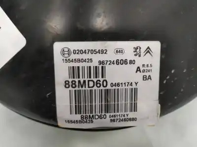 Peça sobressalente para automóvel em segunda mão servo freio por citroen c3 attraction referências oem iam 9672460680  