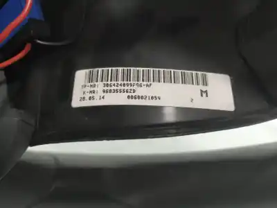 Second-hand car spare part steering wheel for citroen c3 attraction oem iam references 96835556zd  