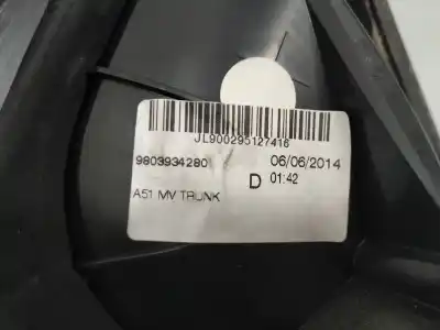 Second-hand car spare part right tailgate light for citroen c3 attraction oem iam references 9685225480