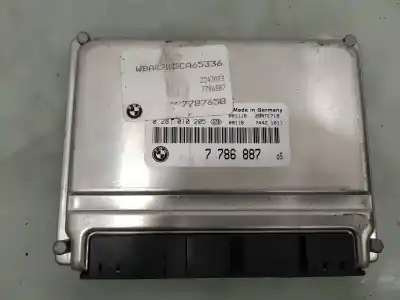 Second-hand car spare part ecu engine control for bmw 3 (e46) 320 d oem iam references 0281010205  